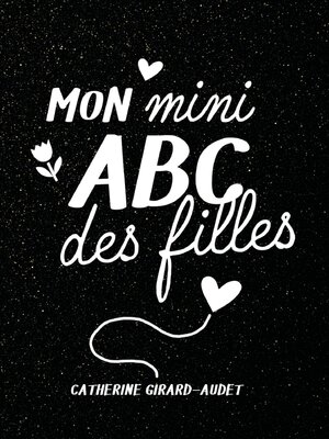 cover image of Mon mini ABC des filles 2024